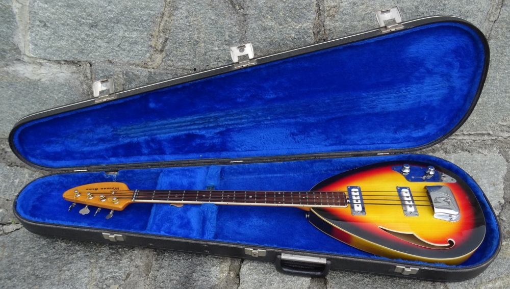 60s' VOX WYMAN BASS, Sunburst, EX+ code BA968