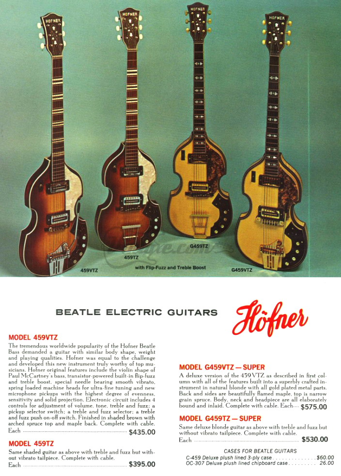 hofner super beatle bass