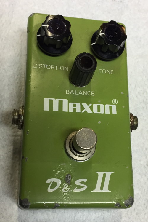 MAXON D&S II Distorton and Sustainer Original