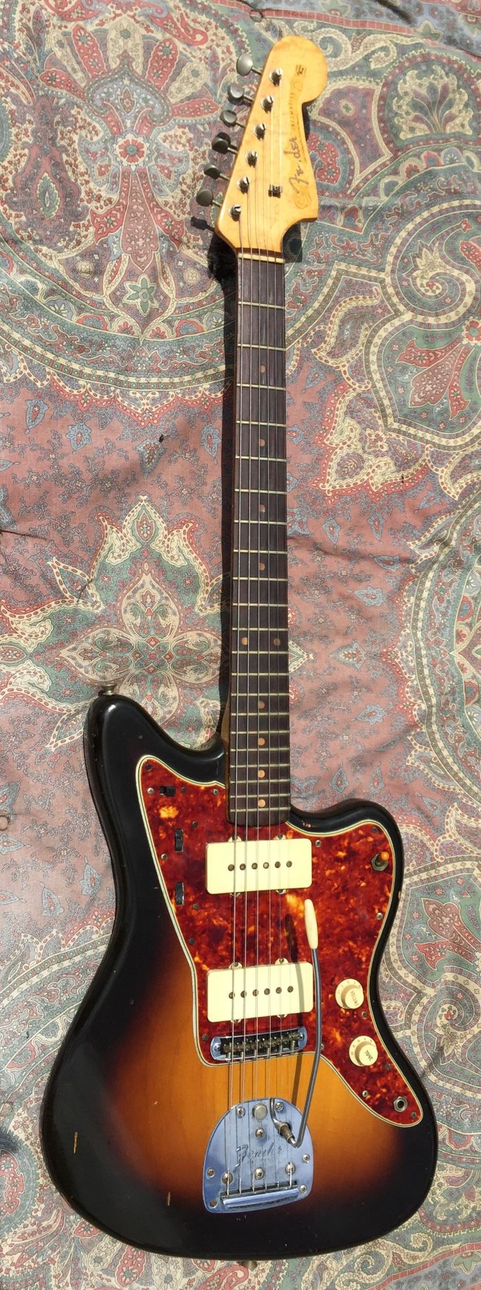 1960 JAZZMASTER, Sunburst, Slab Board, all original in original case